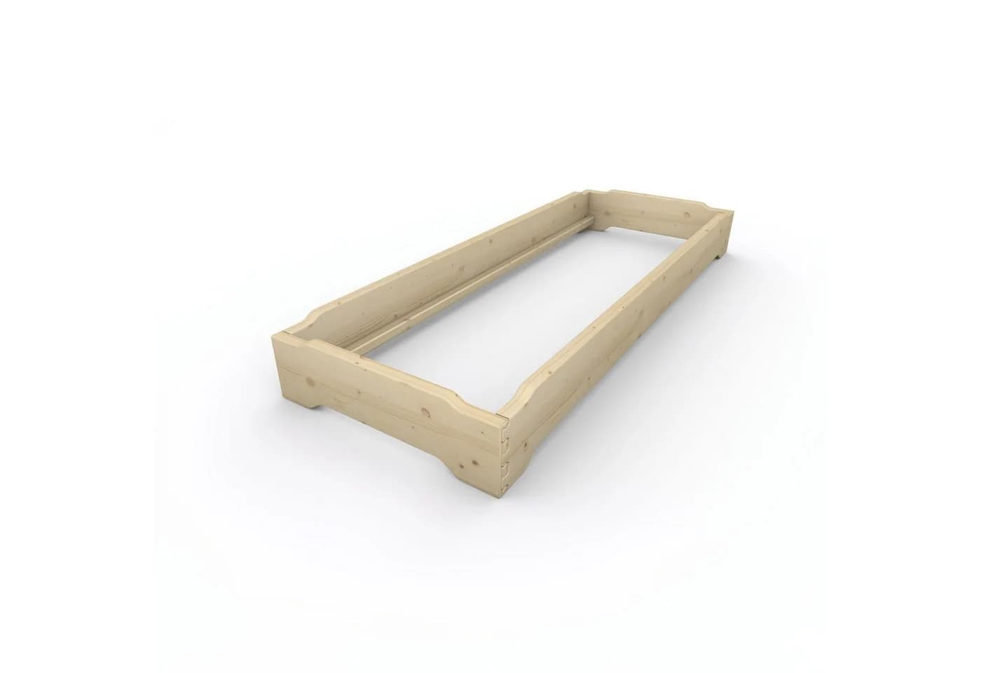 TUGA-Holztech Stapelbett Massivholz Fichte unbehandelt