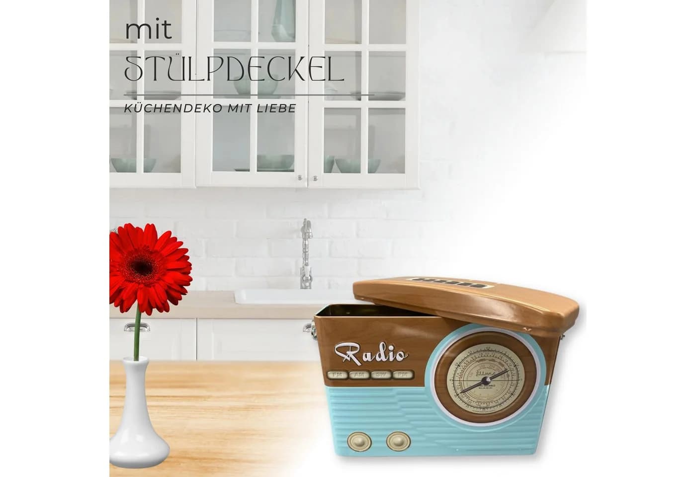 MediMuc Keksdose Radio Blau - Bild 3