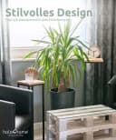 holz4home® Blumenständer Dekoständer Eichenholz Massiv Stahlrahmen Loft-Stil Bild 1