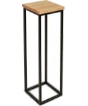 holz4home® Blumenständer Dekoständer Eichenholz Massiv Stahlrahmen Loft-Stil Bild 2
