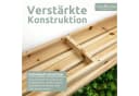 holz4home® Gartenbank Kleine Sitzbank aus Holz Ohne Lehne Bild 5