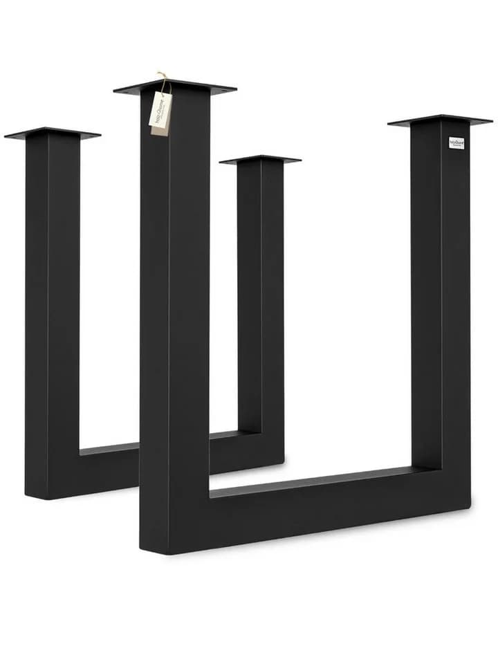 holz4home® Tischgestell Metall Schwarz Schwerlast - Bild 2