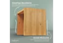 holz4home® Sitzbank Massivholzbank Eiche mit Baumkante Bild 4