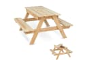 holz4home® Gartenbank Picknickbank Outdoor Sitzgruppe aus Holz Bild 2