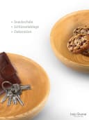 holz4home® Dekoschale Snackschale aus Eschenholz Schlüsselablage Massivholz Bild 5