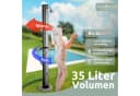 holz4home® Solardusche Gartendusche mit Temperaturregler und Fußdusche Bild 3