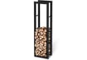 holz4home® Kaminholzregal aus Metall Schwarz Bild 2