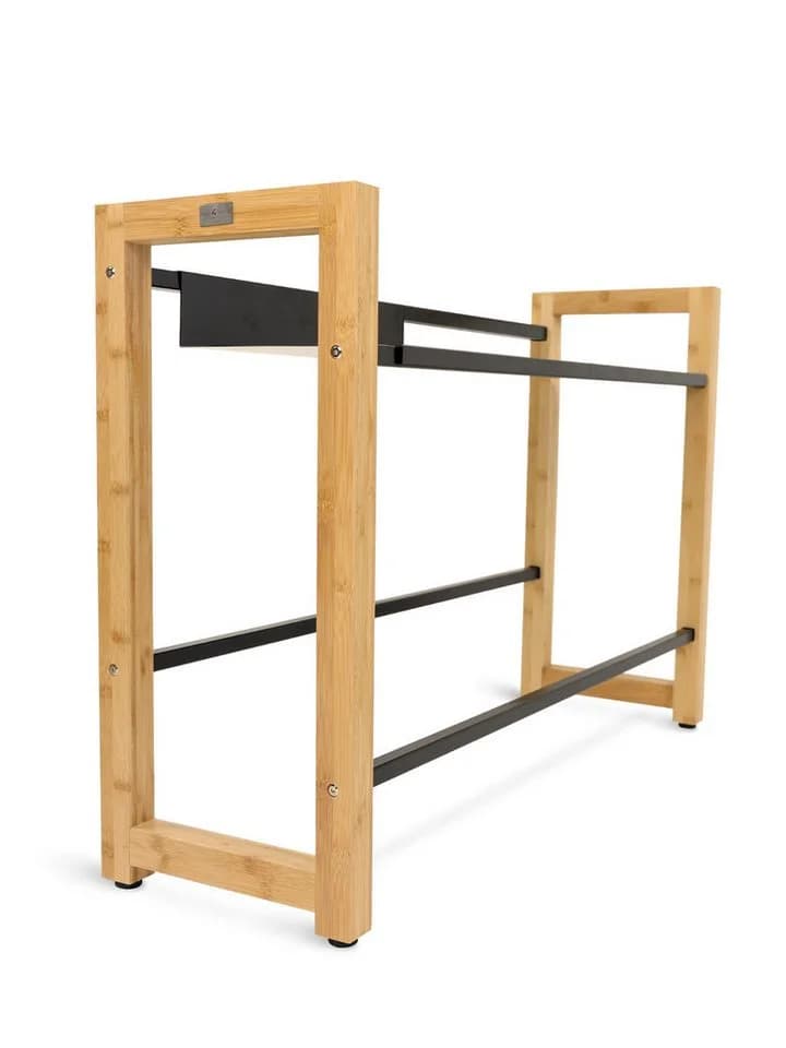 holz4home® Getränkekistenregal Bambus 4 Kisten breit - Bild 2