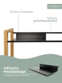 holz4home® Getränkekistenregal Bambus 4 Kisten breit Bild 5