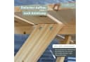 holz4home® Gartenbank Picknickbank mit Tisch Massivholz Bild 5