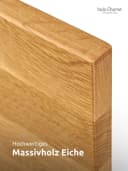 holz4home® Massivholzbett Eiche mit Metall-/Holzbeinen Bild 3