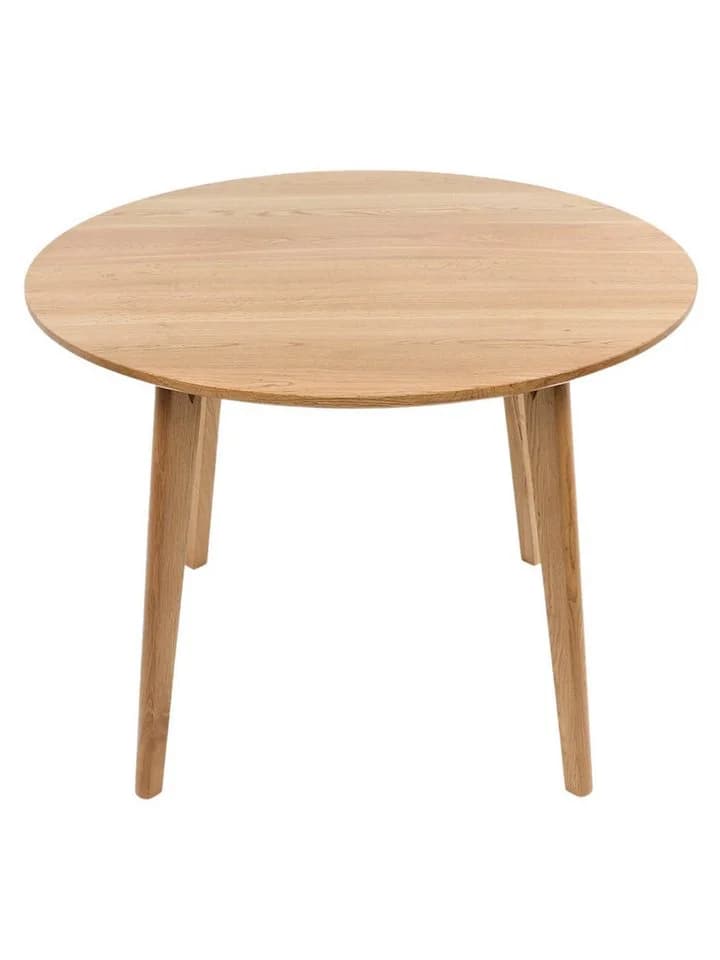 holz4home® Esstisch Rund aus Eichenholz Massiv - Bild 2