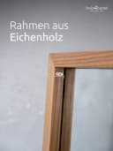 holz4home® Ganzkörperspiegel mit massivem Eichenholzrahmen Bild 3