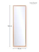 holz4home® Ganzkörperspiegel mit massivem Eichenholzrahmen Bild 5
