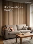 holz4home® 3D Wandpaneel Set Holzoptik 4-tlg. Akustiklamellen Bild 1