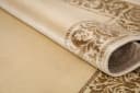 Belle Arti Luxus Teppich Viskose Seidenglanz Barock Beige Gold Bild 3