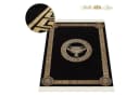 Belle Arti Teppich Amphore 100% Viskose Schwarz Gold Bild 2
