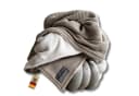 Blanketino Wohndecke Strick Design Champagner 150x210 cm Baumwolle Bild 2