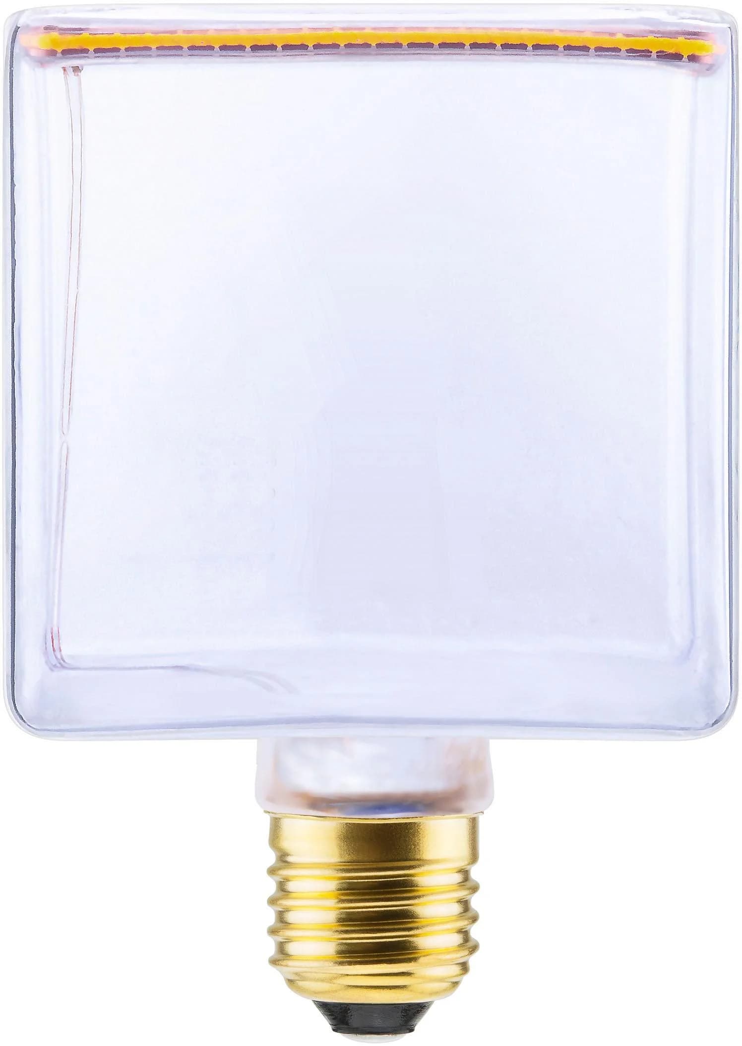 Segula LED-Floating-Cube 86 E27 4,5W warmweiß klar