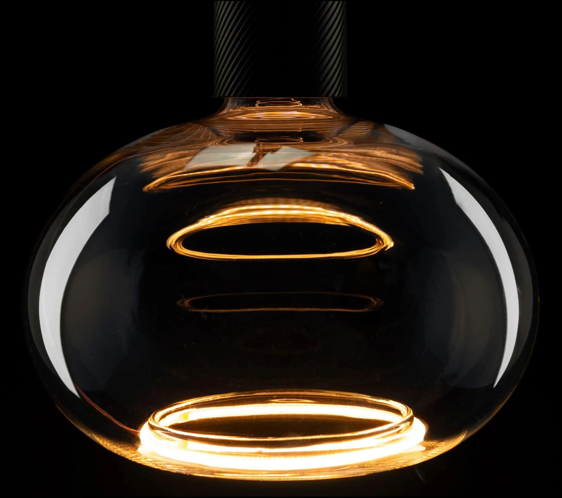 SEGULA LED Floating Oval 200 Gold Dimmbar Warmweiß
