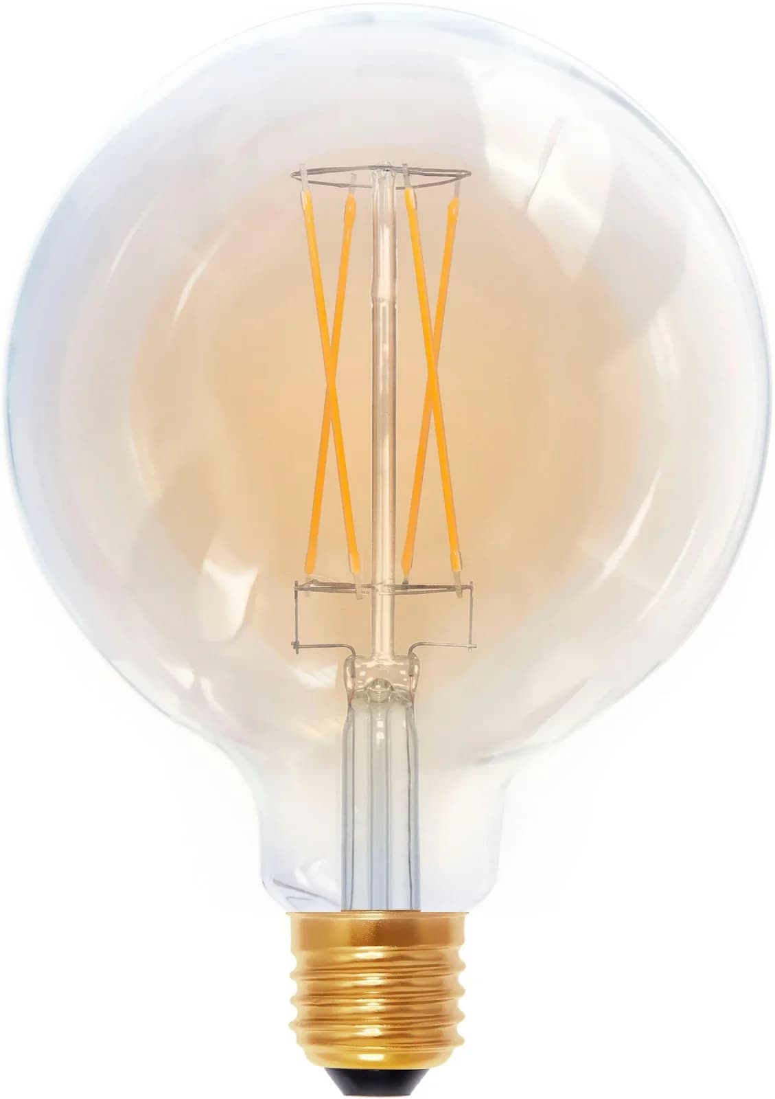 SEGULA LED Globe 125 gold E27 dimmbar 5W warmweiß