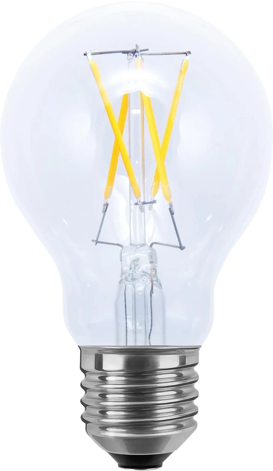 SEGULA LED-Glühlampe klar E27 dimmbar 2700K warmweiß