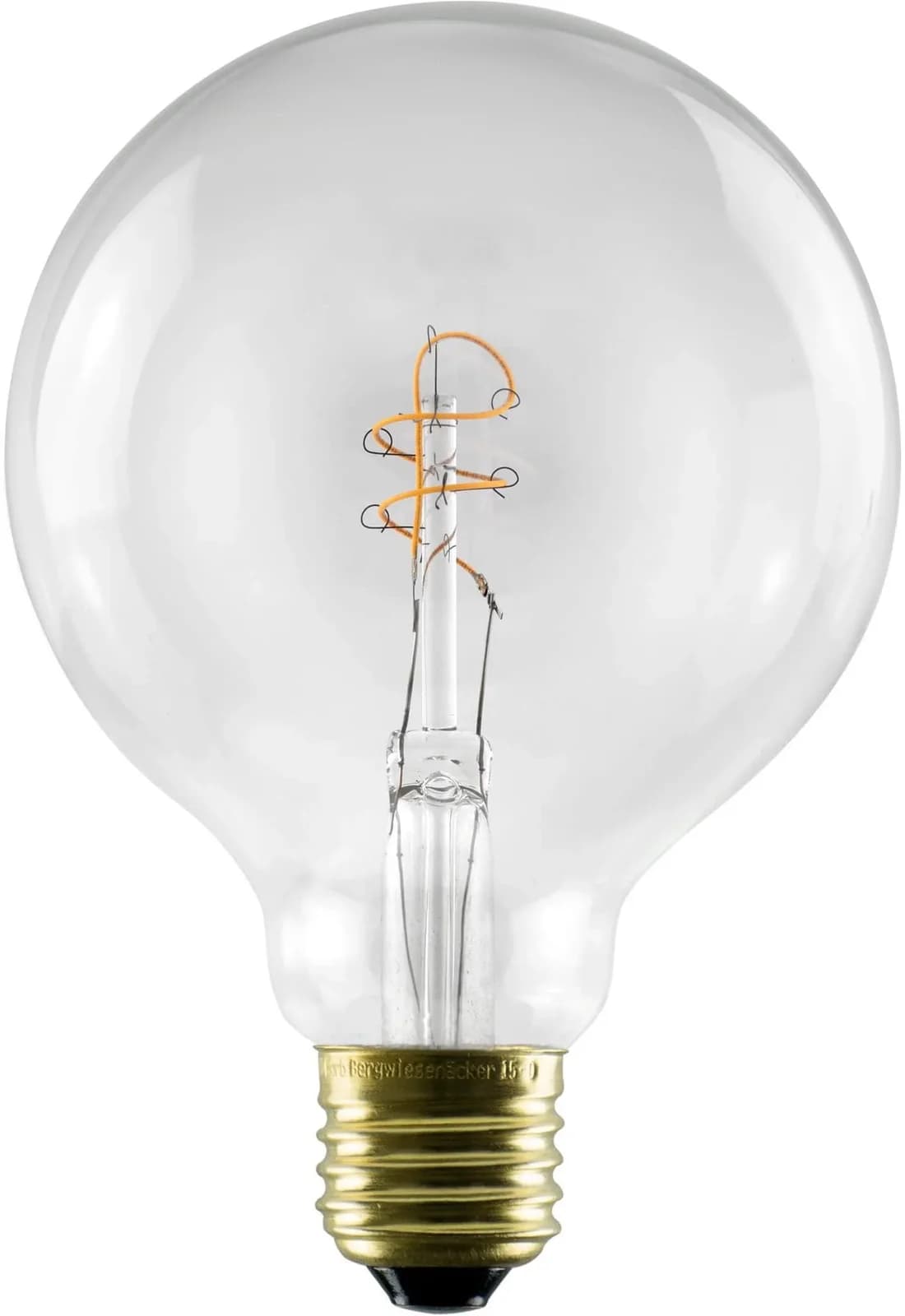 SEGULA LED Elegant Line E27 3W G95 2.200 K Filament dimmbar