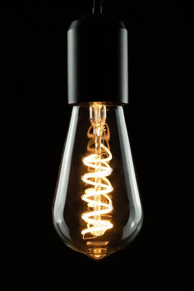 SEGULA LED-Leuchtmittel Soft Line Rustika Klar E27 Dimmbar
