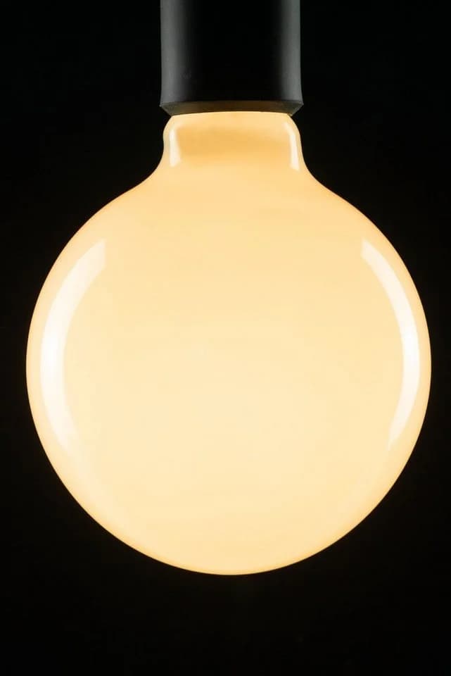SEGULA LED-Leuchtmittel Vintage Line E27 Warmweiß dimmbar Globe 125 opal