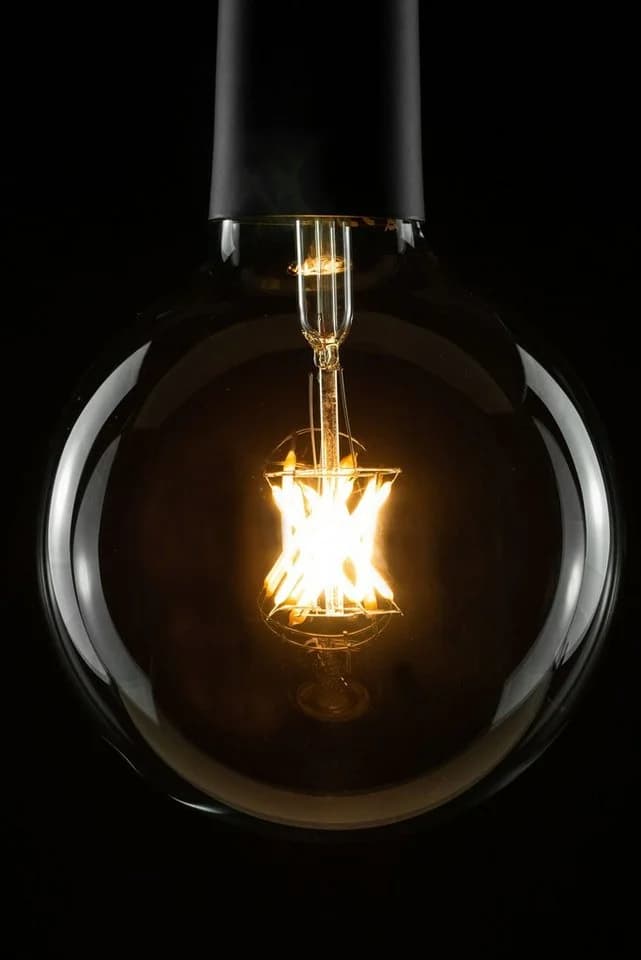 Segula Vintage LED-Globe G125 E27 6,5W klar dim