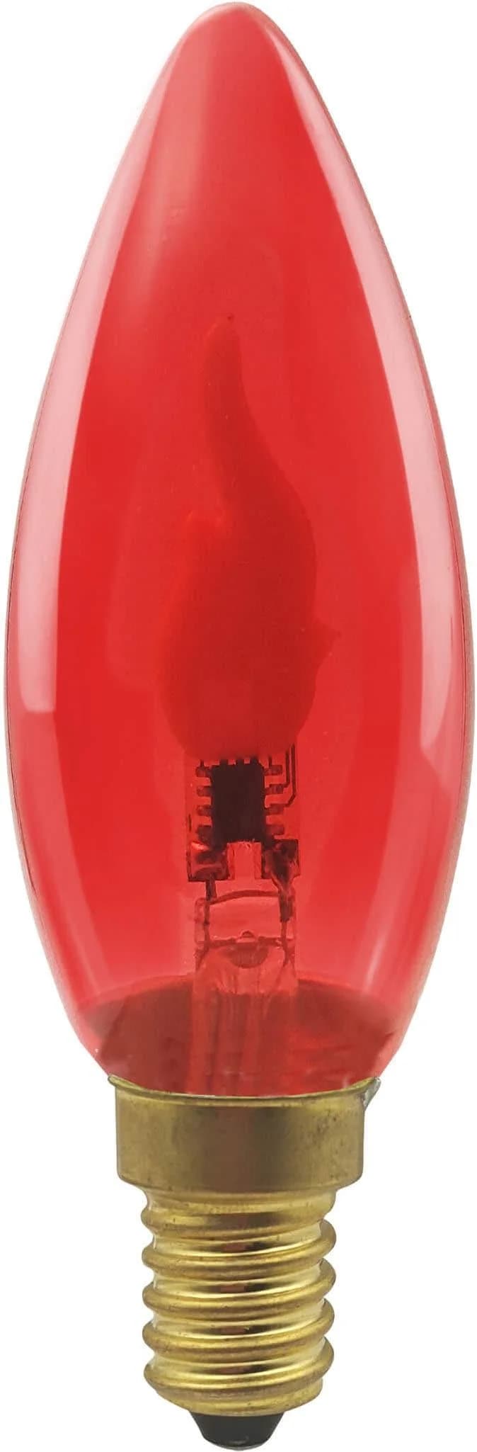 Segula LED Fire Flame Line E14 0,2W rot Kerze 1800K Deko