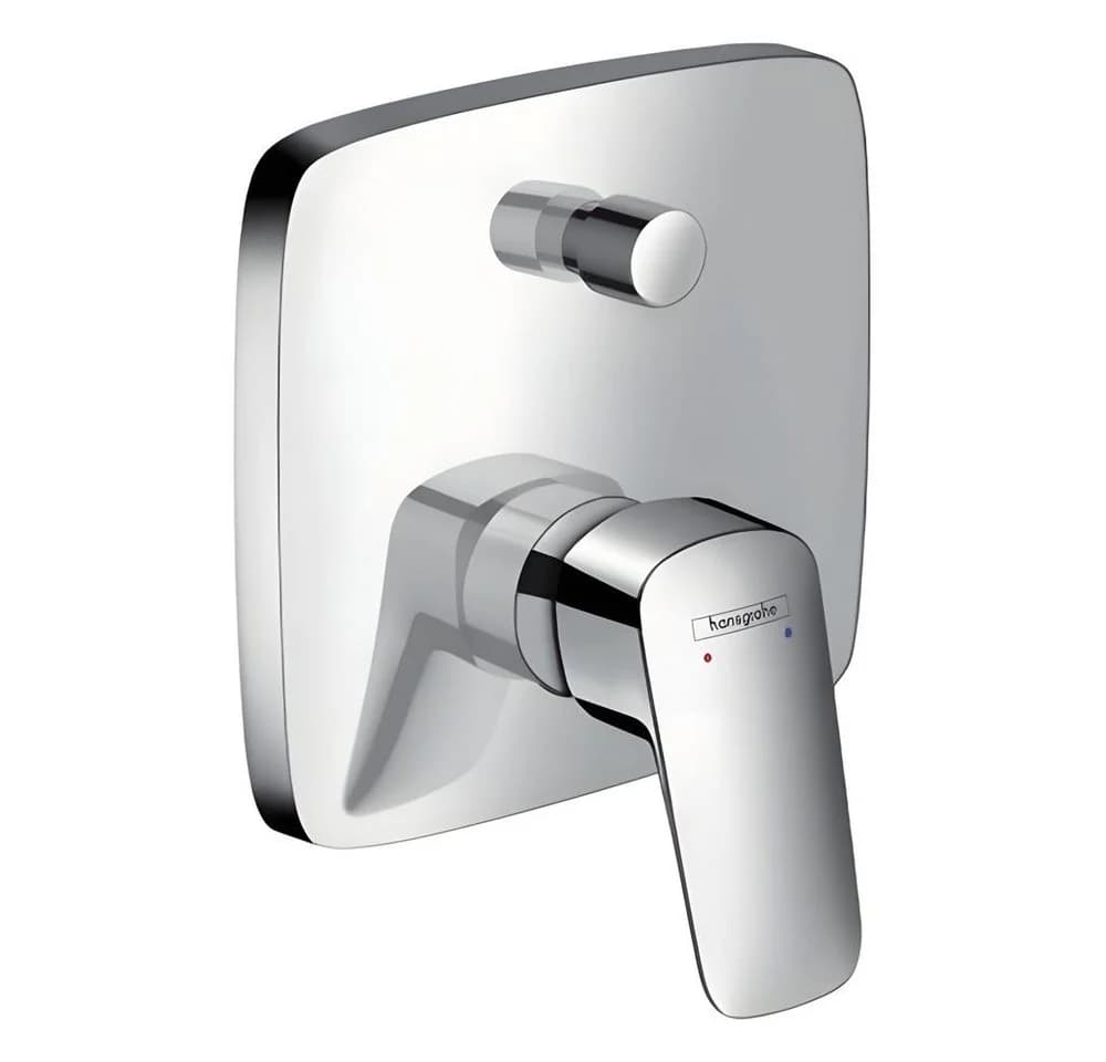 Hansgrohe Jowi Duscharmatur Set Unterputz Kopfbrause 300mm Chrom