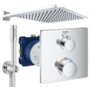 Grohe und Jowi Duscharmatur Regendusche Unterputz Grohtherm Thermostat Duscharmatur Bild 2
