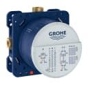 Grohe und Jowi Duscharmatur Regendusche Unterputz Grohtherm Thermostat 360mm Kopfbrause Bild 3
