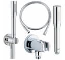 Grohe und Jowi Duscharmatur Regendusche Unterputz Grohtherm Thermostat 360mm Kopfbrause Bild 4