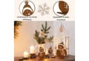 Rostikal Schneemann Metall Winterdeko Edelrost Design Handmade Bild 5