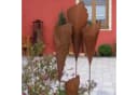 Rostikal Gartenstecker Gartendeko Metall Pflanztüte Echter Rost Bild 5