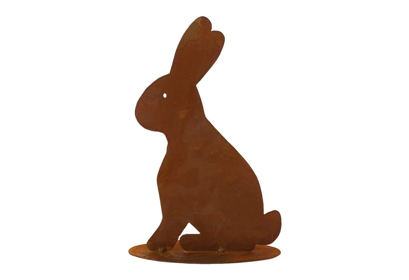 Rostikal Osterdeko Figur Hase 31 cm Metall - Bild 2