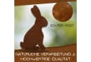 Rostikal Osterdeko Figur Hase 31 cm Metall Bild 3