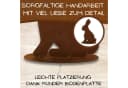 Rostikal Osterdeko Figur Hase 31 cm Metall Bild 4