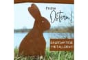 Rostikal Osterdeko Figur Hase 31 cm Metall Bild 5