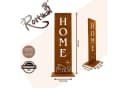 Rostikal Gartenfigur Home Metall Deko Schild Echter Rost Bild 1
