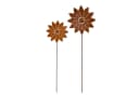 Rostikal Gartenstecker Blumen Edelrost Metall Deko Bild 2