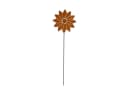 Rostikal Gartenstecker Blumen Edelrost Metall Deko Bild 3