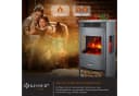 KESSER Prio Elektrokamin mit Heizung und LED-Flammeneffekt Bild 4