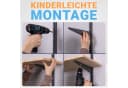 Wandregalhalter Metall Anthrazit Modern Bild 4