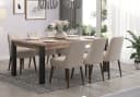 trendteam Esstisch Emile Eiche Tabak Schwarz Modern Bild 5