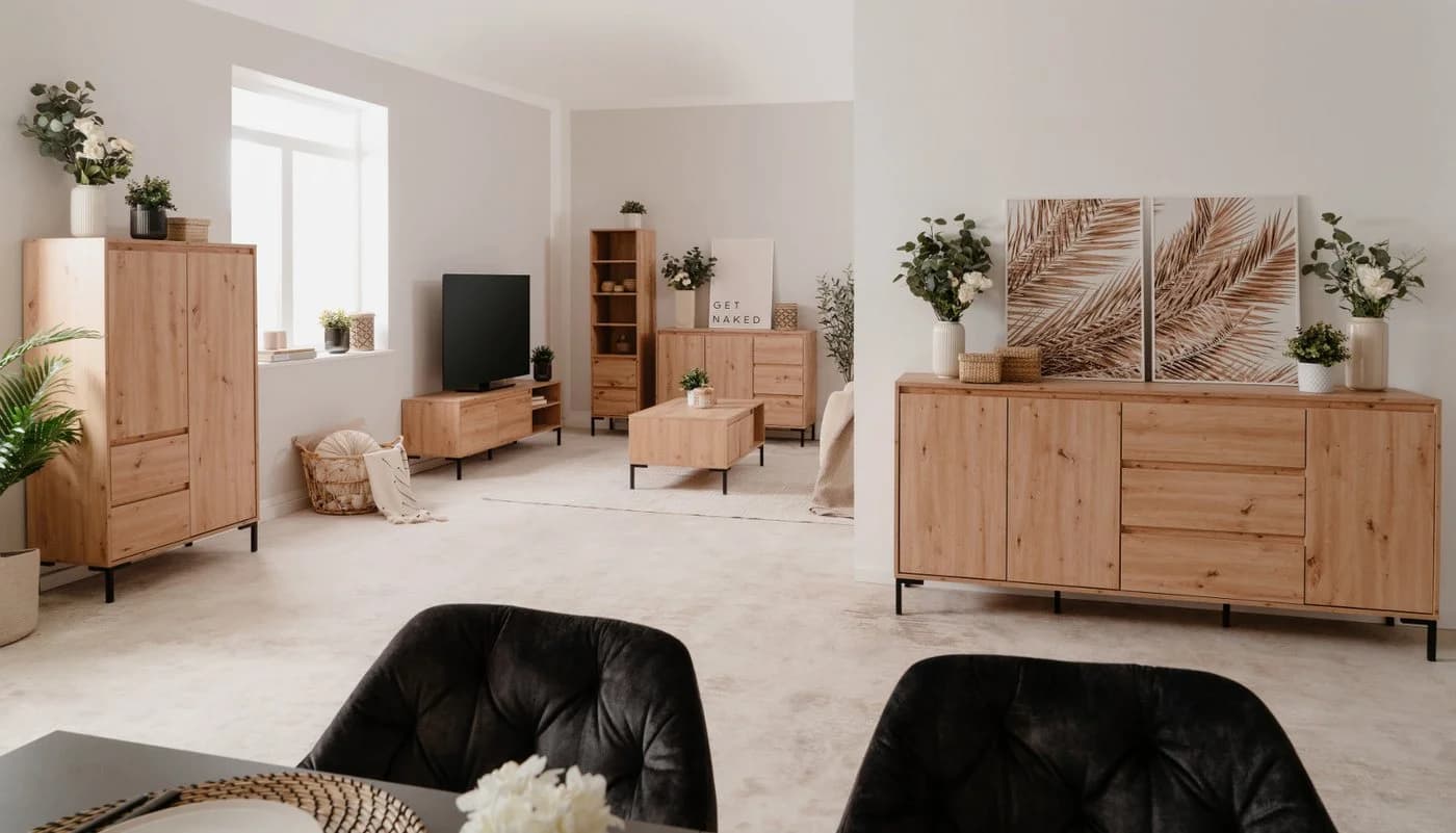 Furn.Design Couchtisch Bastia Eiche Artisan Modern - Bild 5