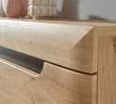 Furn.Design Kompaktgarderobe Ronson Eiche Artisan Schwarz Bild 3