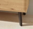 Furn.Design Kompaktgarderobe Ronson Eiche Artisan Schwarz Bild 5